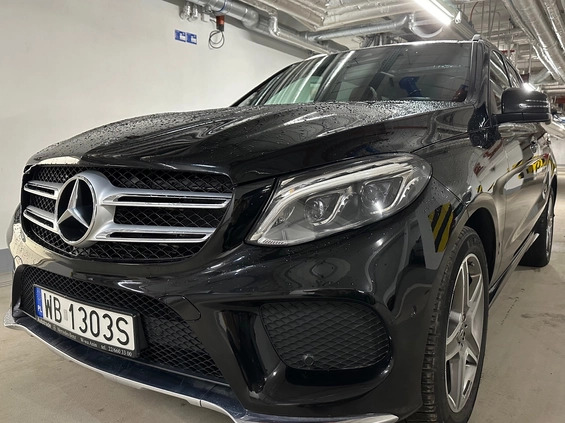 Mercedes-Benz GLE cena 199000 przebieg: 139000, rok produkcji 2018 z Biskupiec małe 106